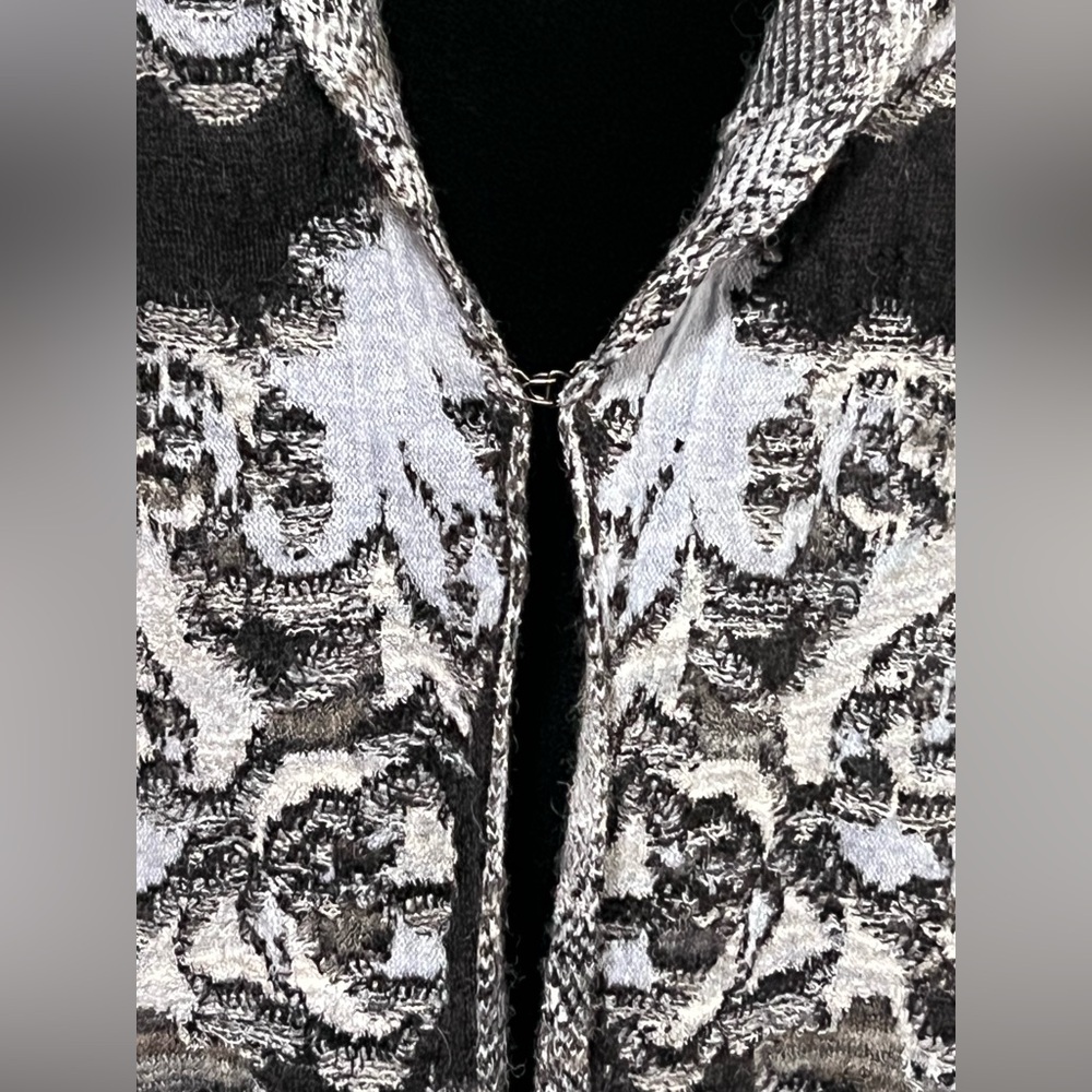 FREE PEOPLE After The Storm Long Knit Hooded Cardigan - M - Picture 5 of 9